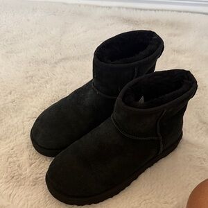 UGG Black Suede Boots